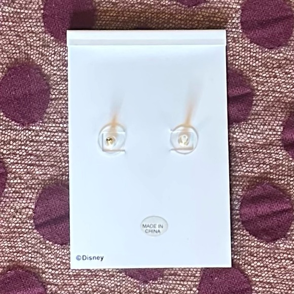 Disney x Baublebar Minnie Mouse Enamel Sparkling Dangle Earrings! - Picture 3 of 5